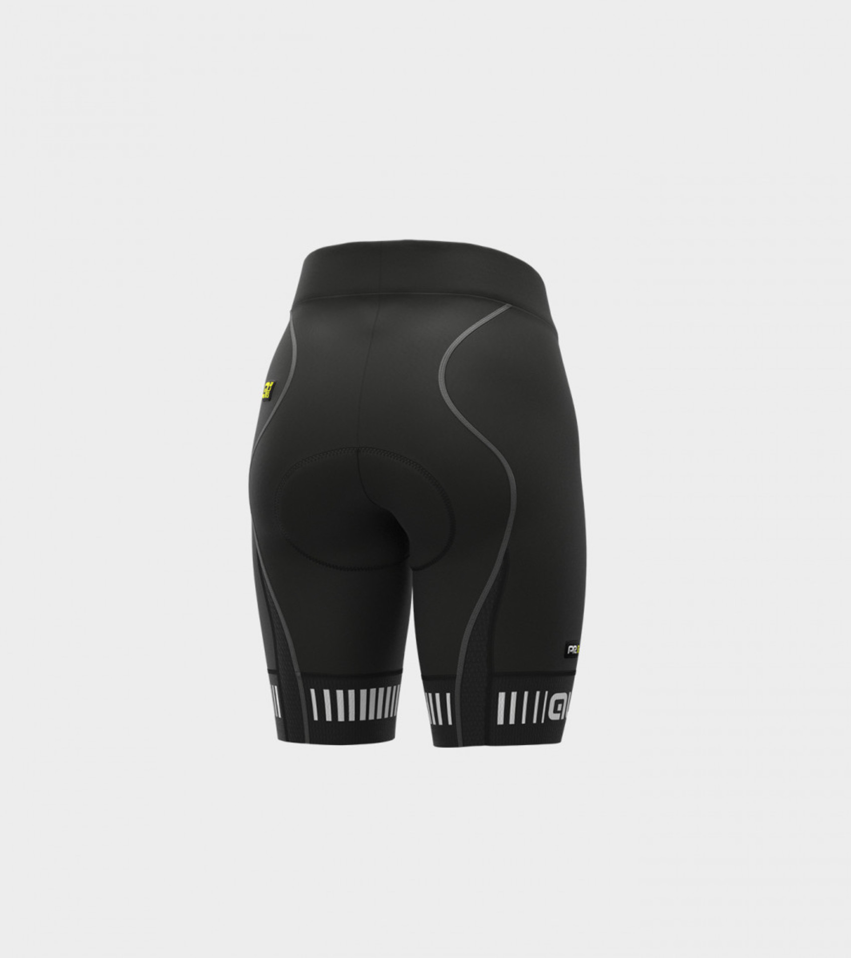Ale PRR Strada Fietsbroek Zonder Bretels Kort Zwart/Wit Dames