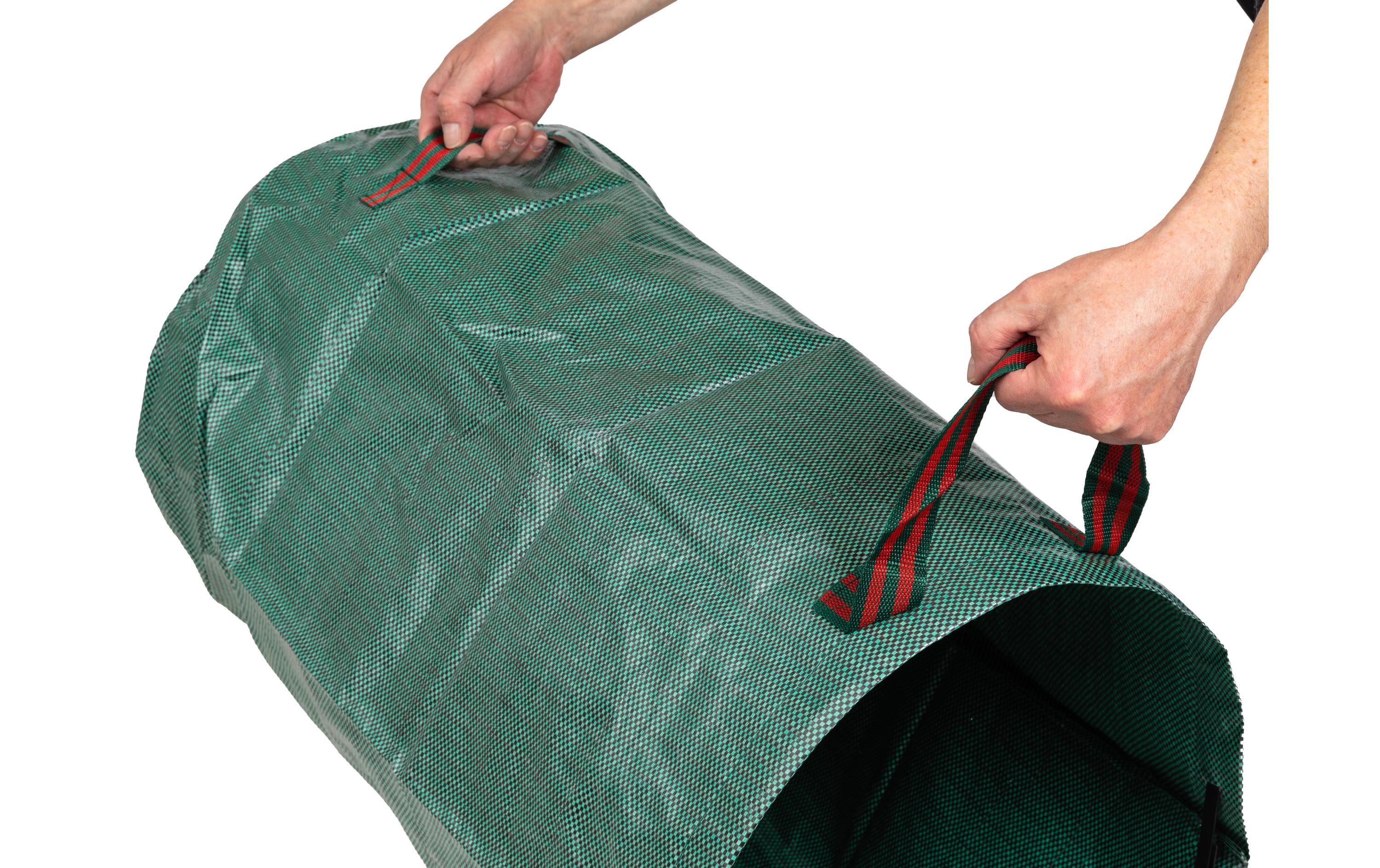 Gartensack rund, 120 LiterReissfester Sack für Lagerung und Transport von Gartenabfällen