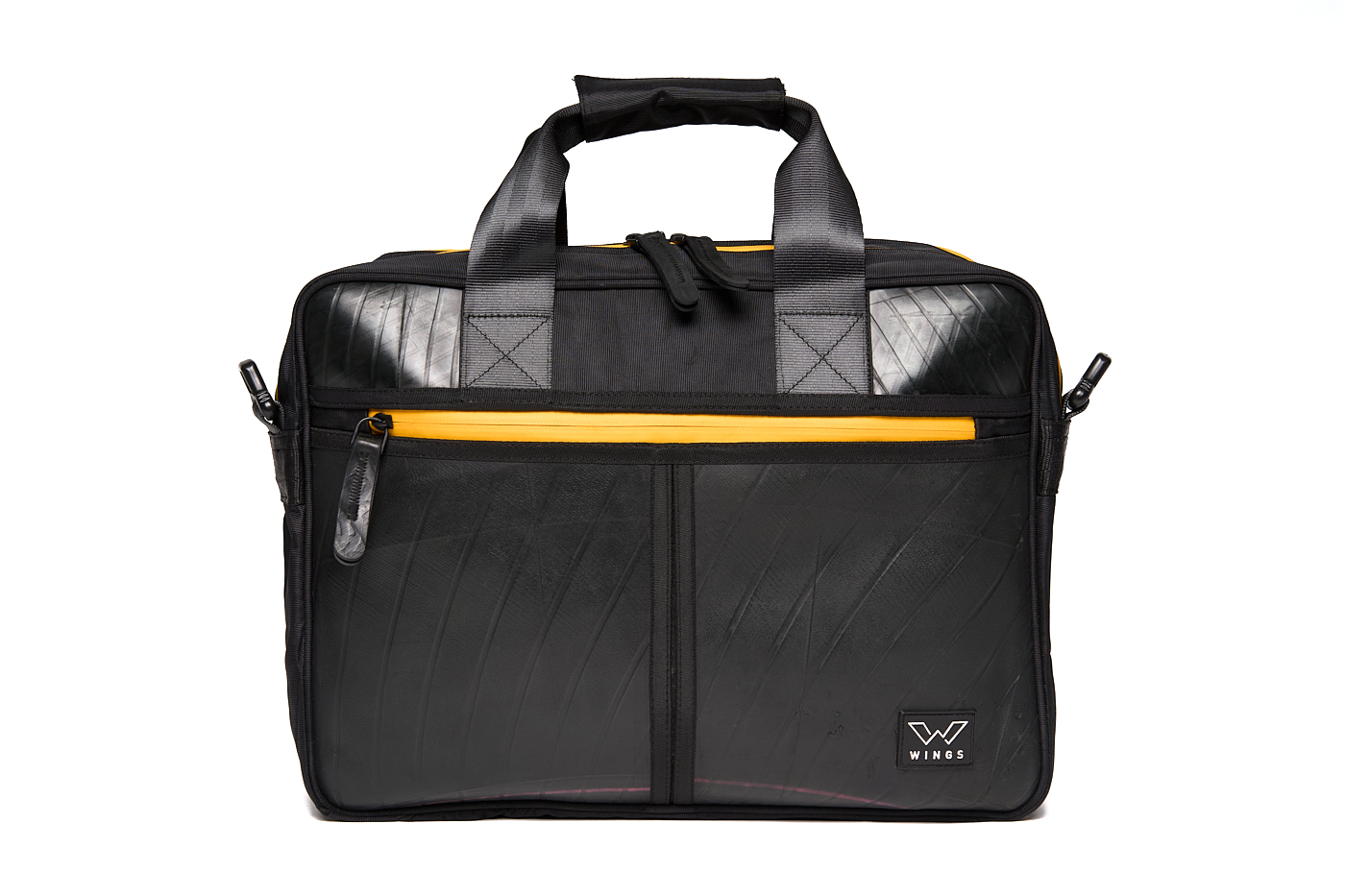 Ecowings Elegant Eagle Recycled Laptop Bag