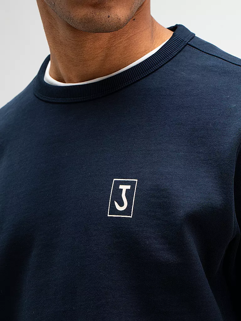 BUTCHER OF BLUE Sweater ARMY STOCK CREW blau