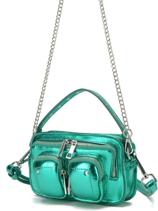 Nunoo Kleine Crossbodytas / Schoudertas Dames Helena Recycled Cool Groen