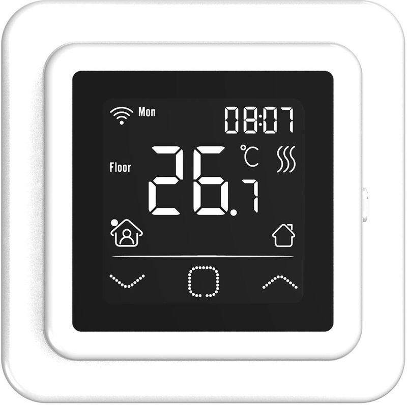 Klokthermostaat - Inbouw - Wit - Digitale Bediening - Wifi