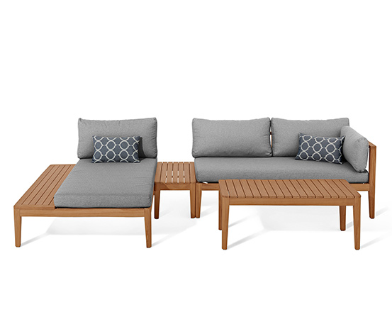 Teak-Lounge-Ecke