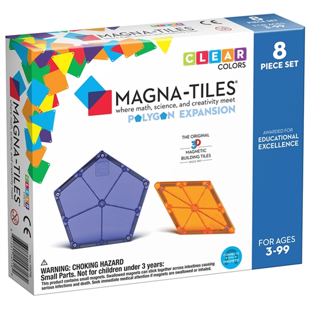 Køb Magna-Tiles® Expansion - Udvidelsessæt 8 Dele - Sekskanter