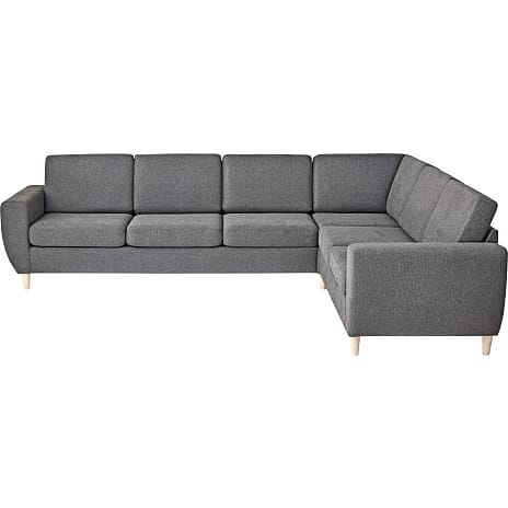 Rom Nordic vendbar hjørnesofa - antracit