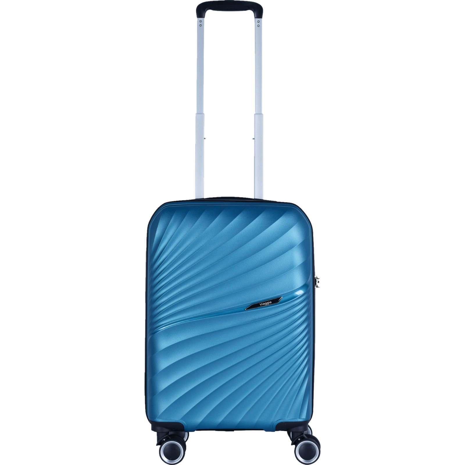 Schalenkoffer Lino S blau/grau