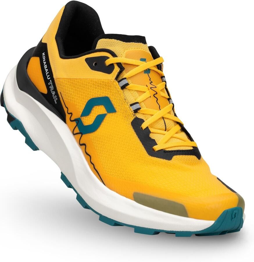 Scott Kinabalu Trail Trailschoenen Heren Banana Yellow Black