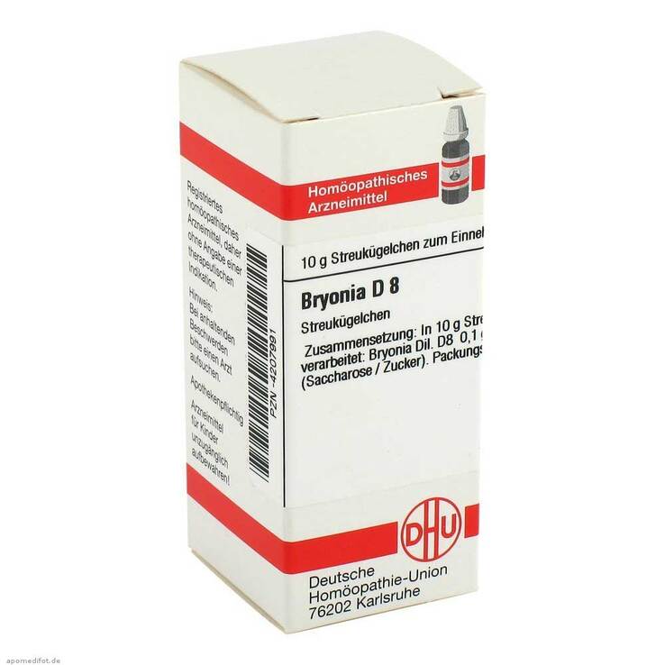 DHU Bryonia D 8 Globuli, 10 g