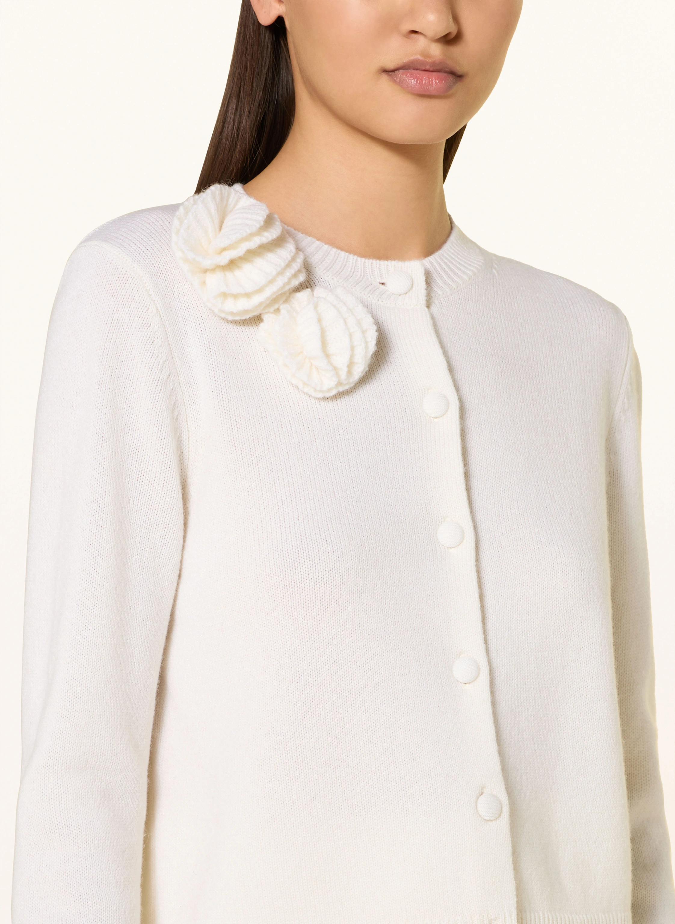 ALLUDE Strickjacke mit Cashmere