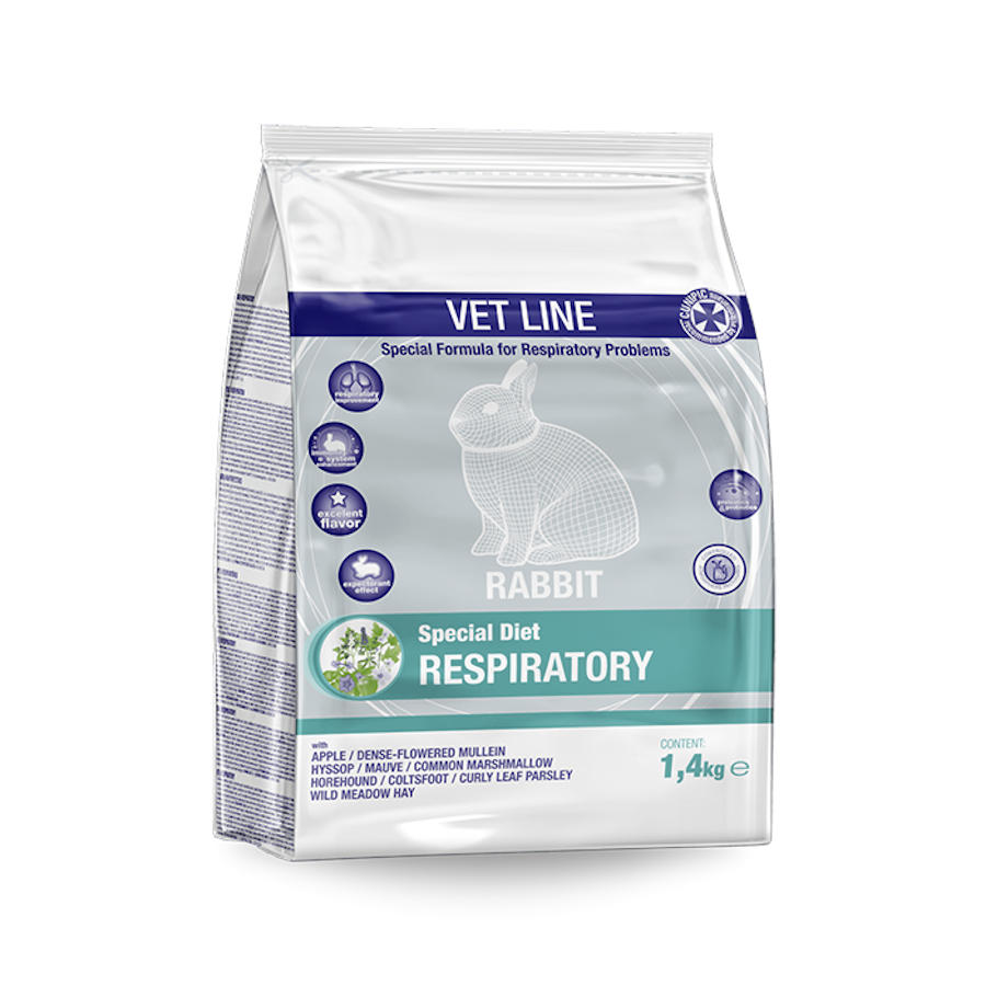 Feno de prado respiratório Cunipic Vet Line para coelhos