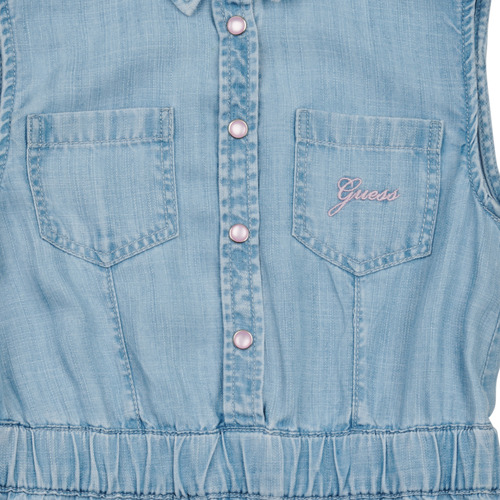 Guess - LYOCELLE SLUB DENIM - Bleu