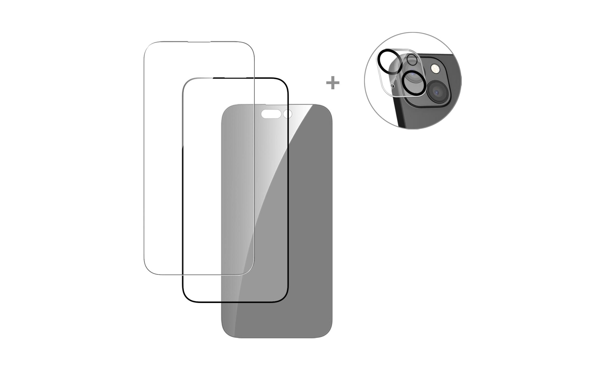 Back Cover 7in1 Value Set iPhone 15Premium Set für Apple iPhone 15