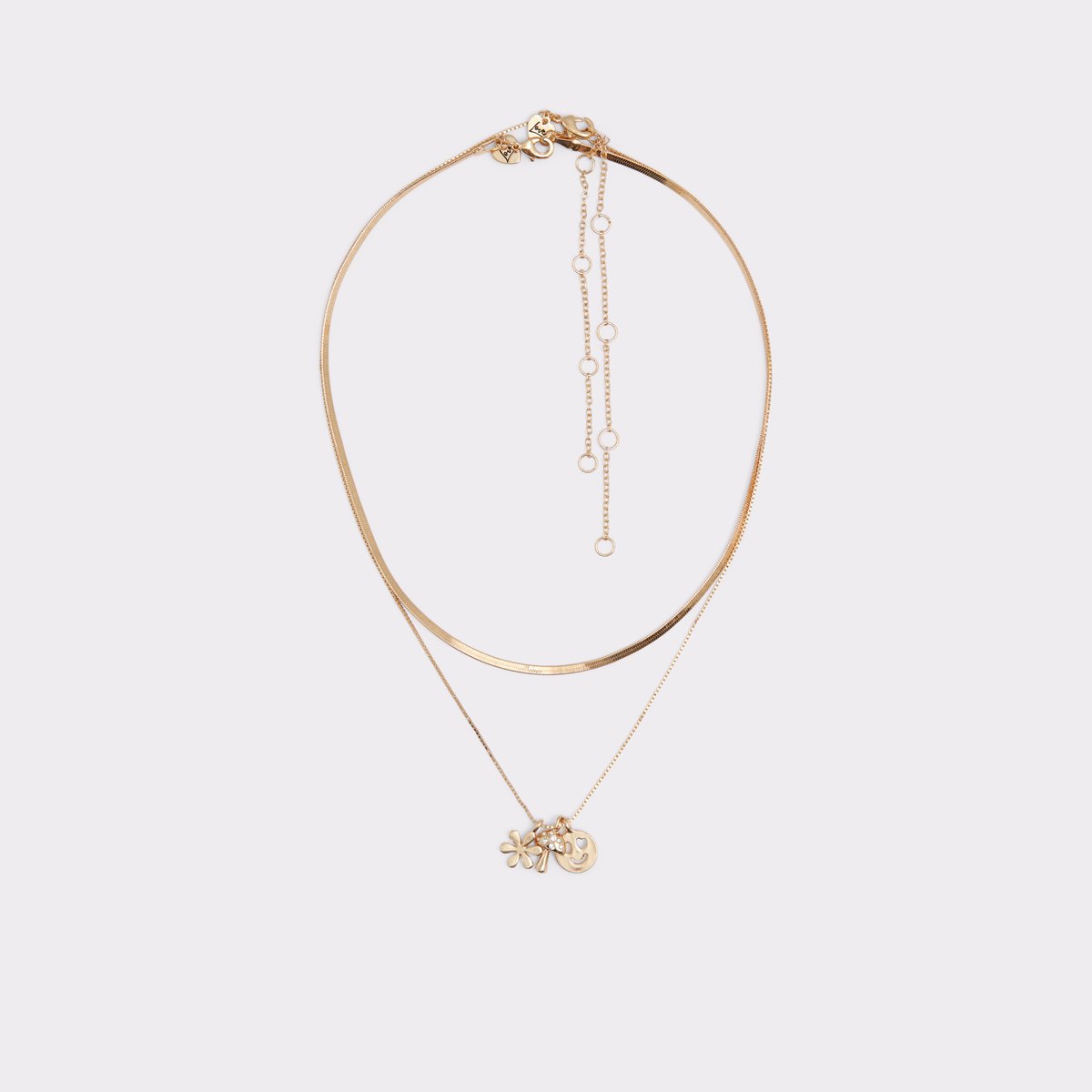 Rinky Gold-Clear Multi Women Necklaces