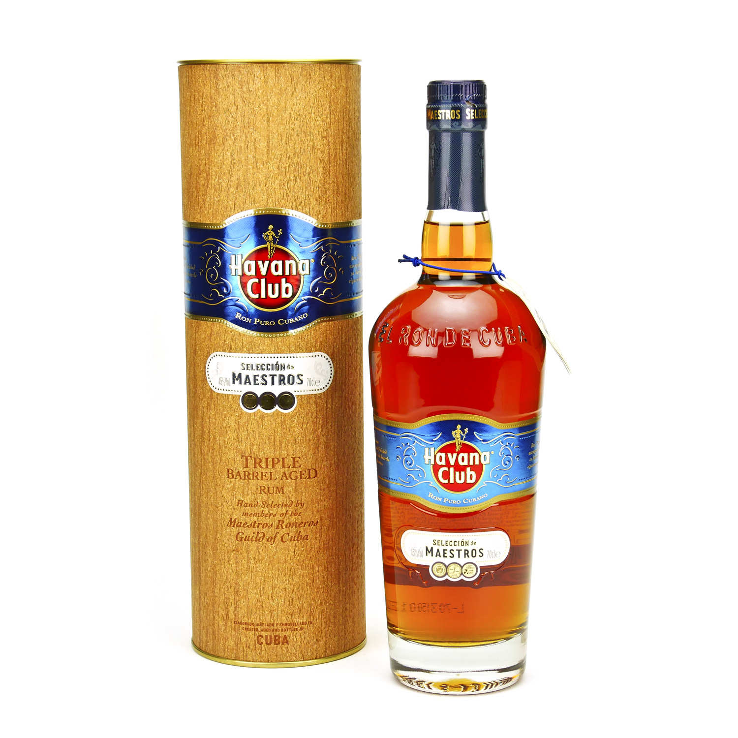 Havana Club seleccion de maestros - rhum hors d'age cubain 45%