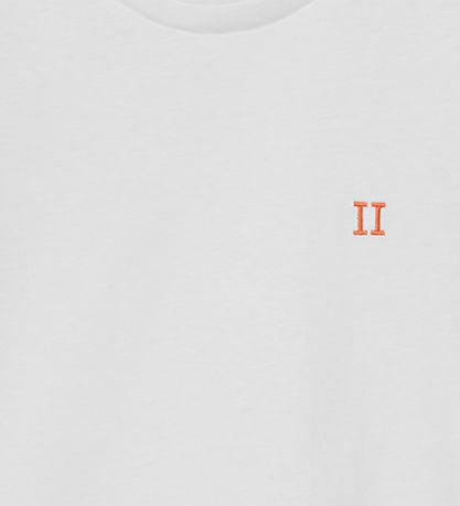 Les Deux T-shirt - N?rregaard - Hvid/Orange