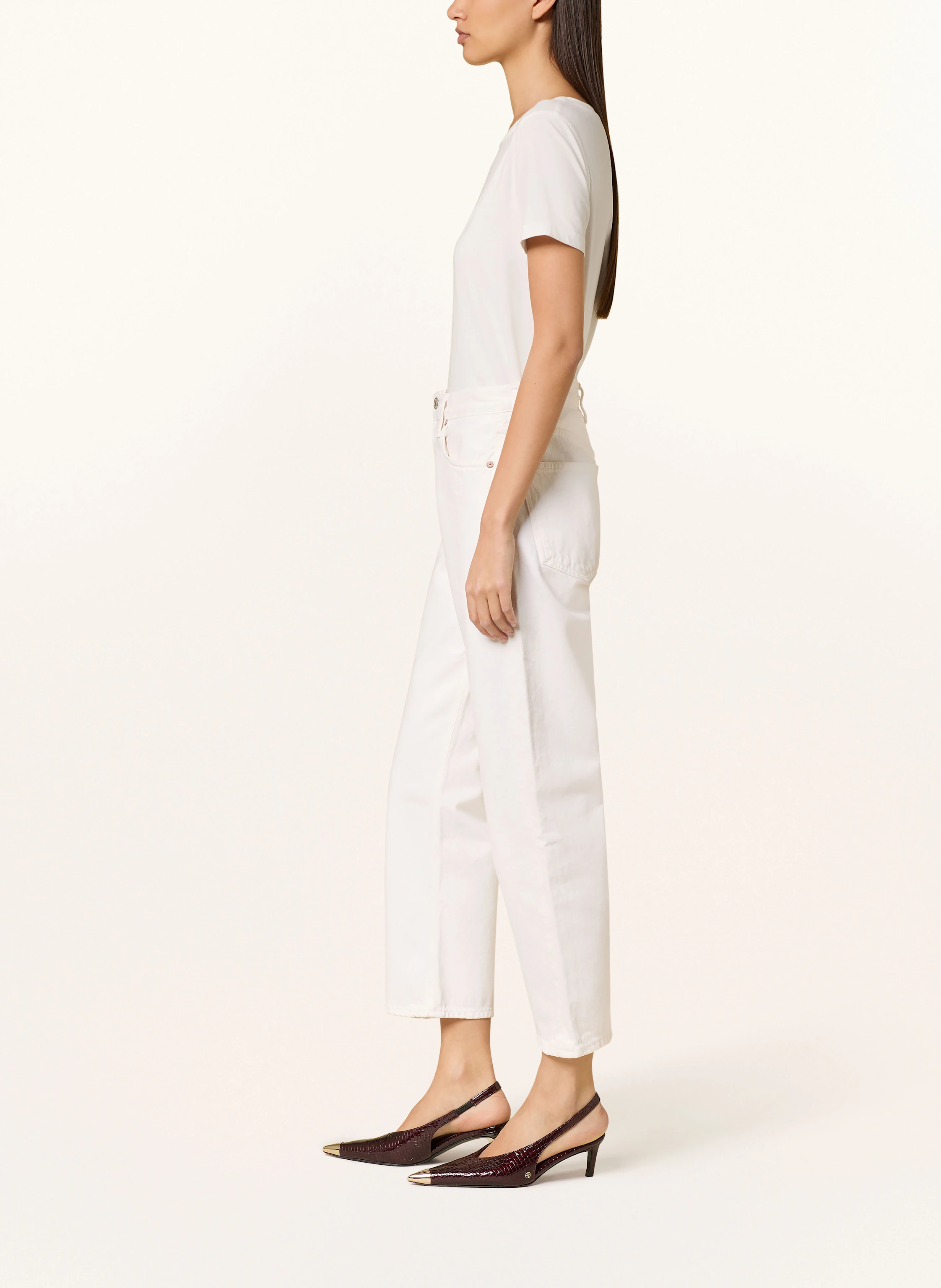 AGOLDE Straight Jeans 90S CROP
