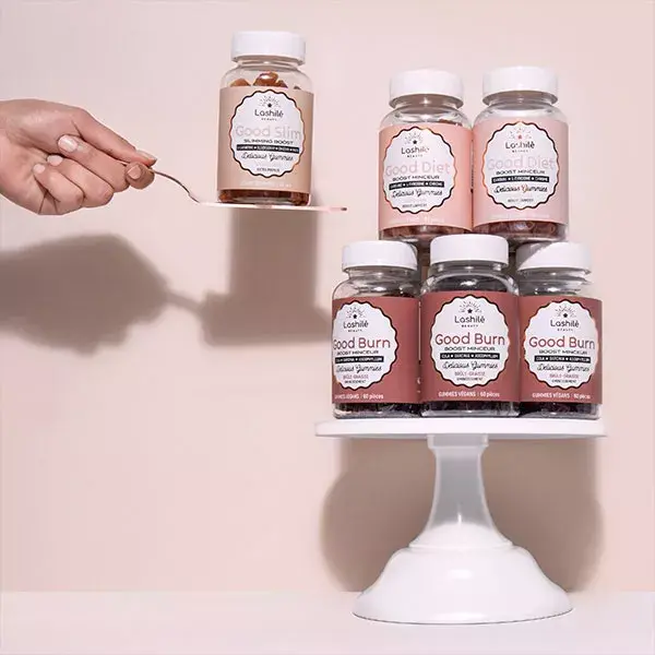 Lashilé Beauty Good Burn Boost Emagrecedor Sem Açúcar - 60 gomas