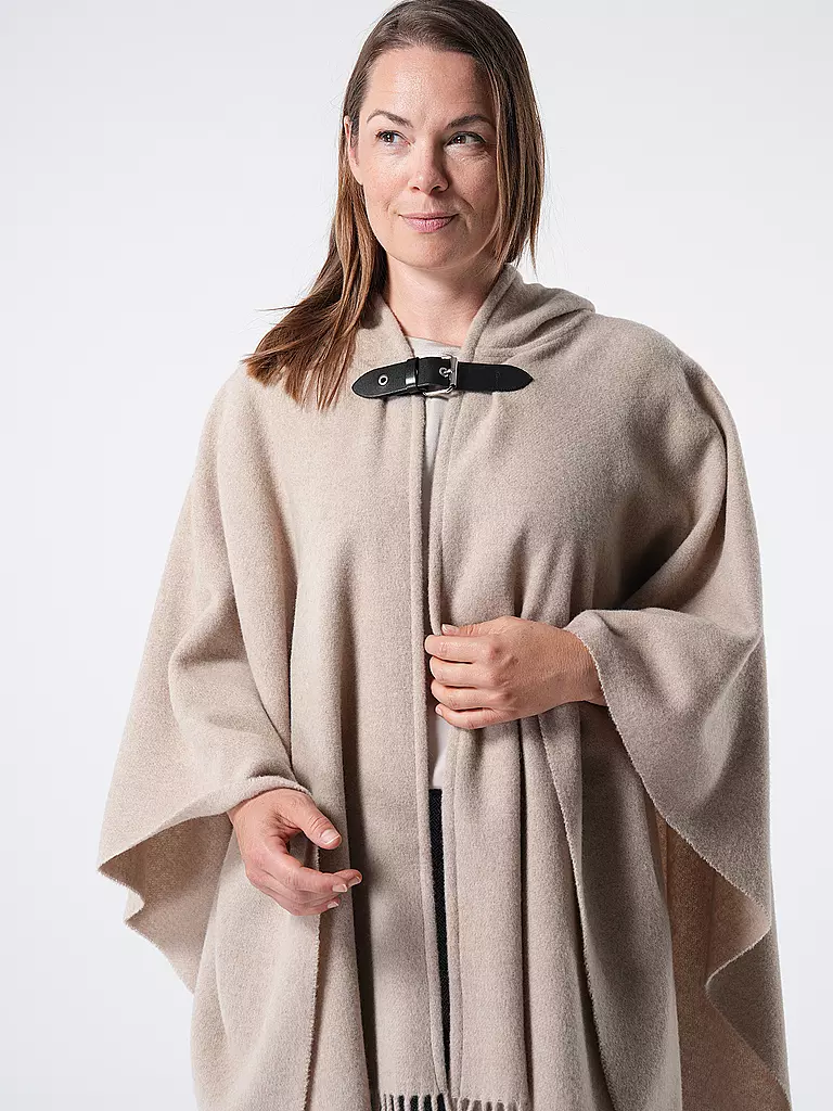 EMPORIO ARMANI Poncho - Cape  beige
