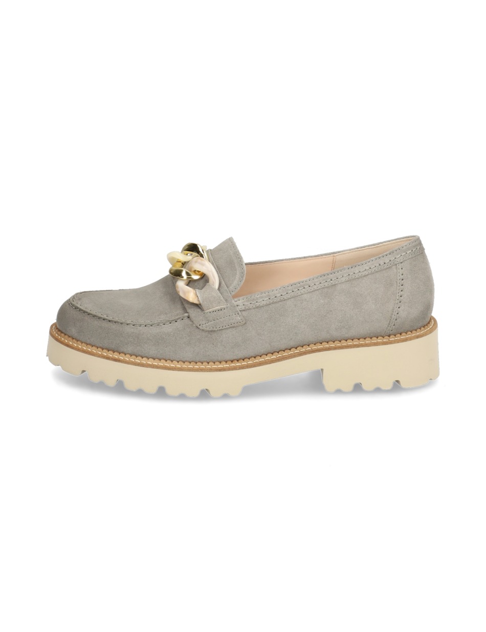 Veloursleder Slipper sportiv