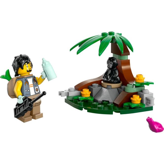 LEGO® Recruitment Bags 30665 - Dschungelforscher mit Baby-Gorilla