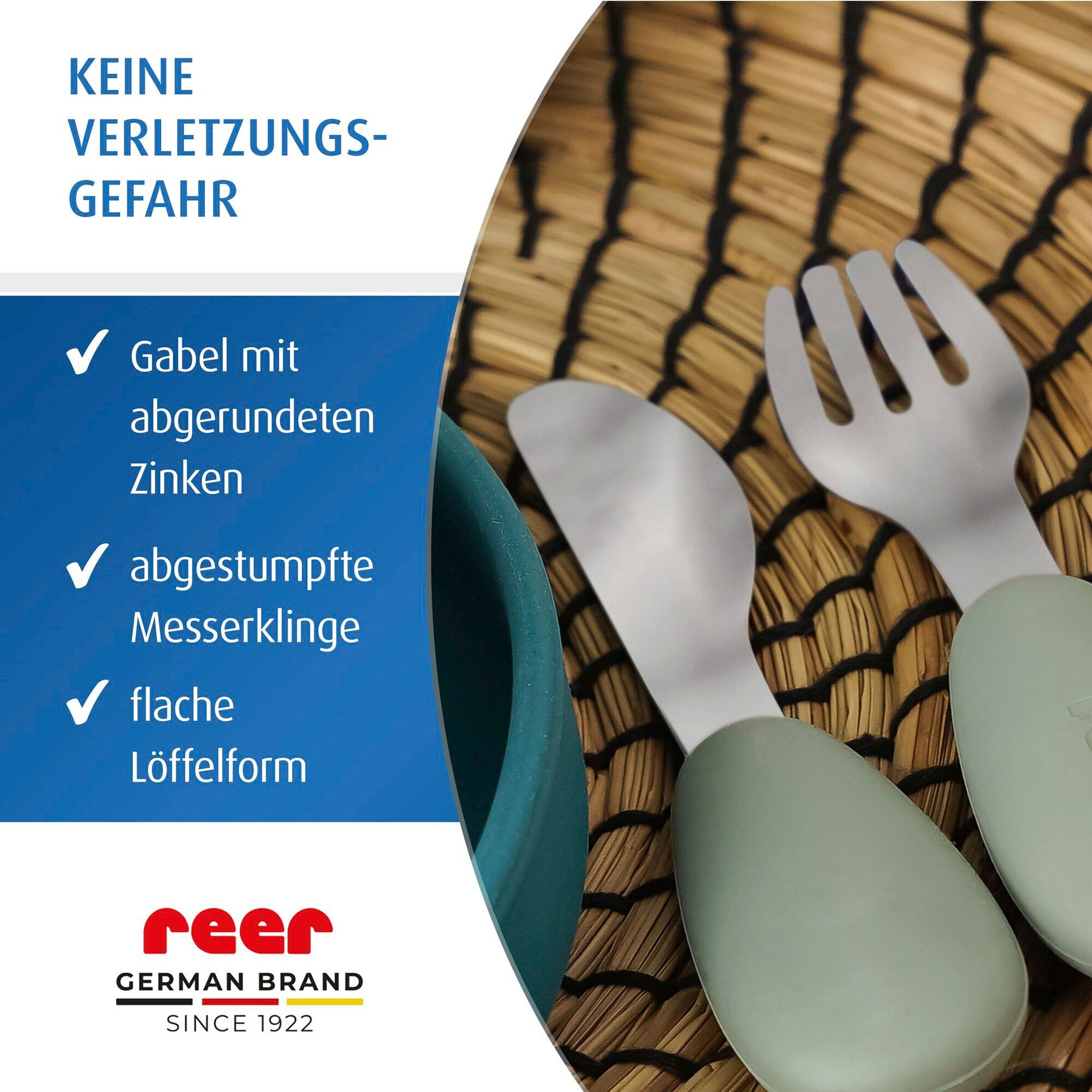 reer 3-tlg. Lernbesteck
