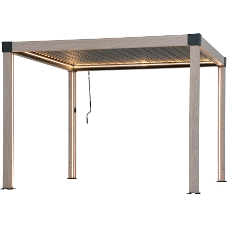 Matterhorn multi pergola 306x306 cm - oak