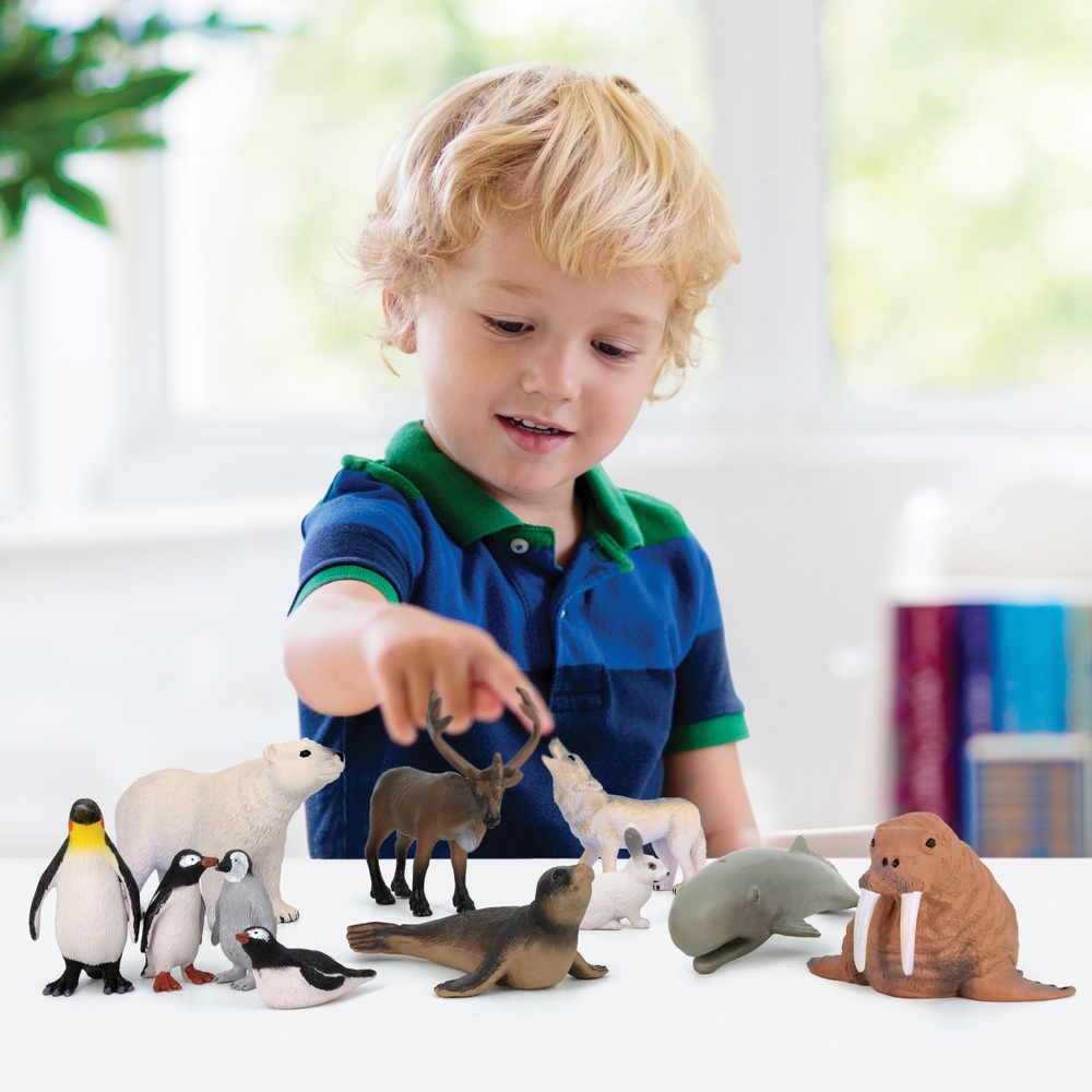 Polartierfiguren, 11er-Pack