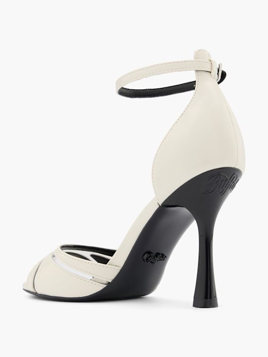 Buffalo Sandalette Offwhite