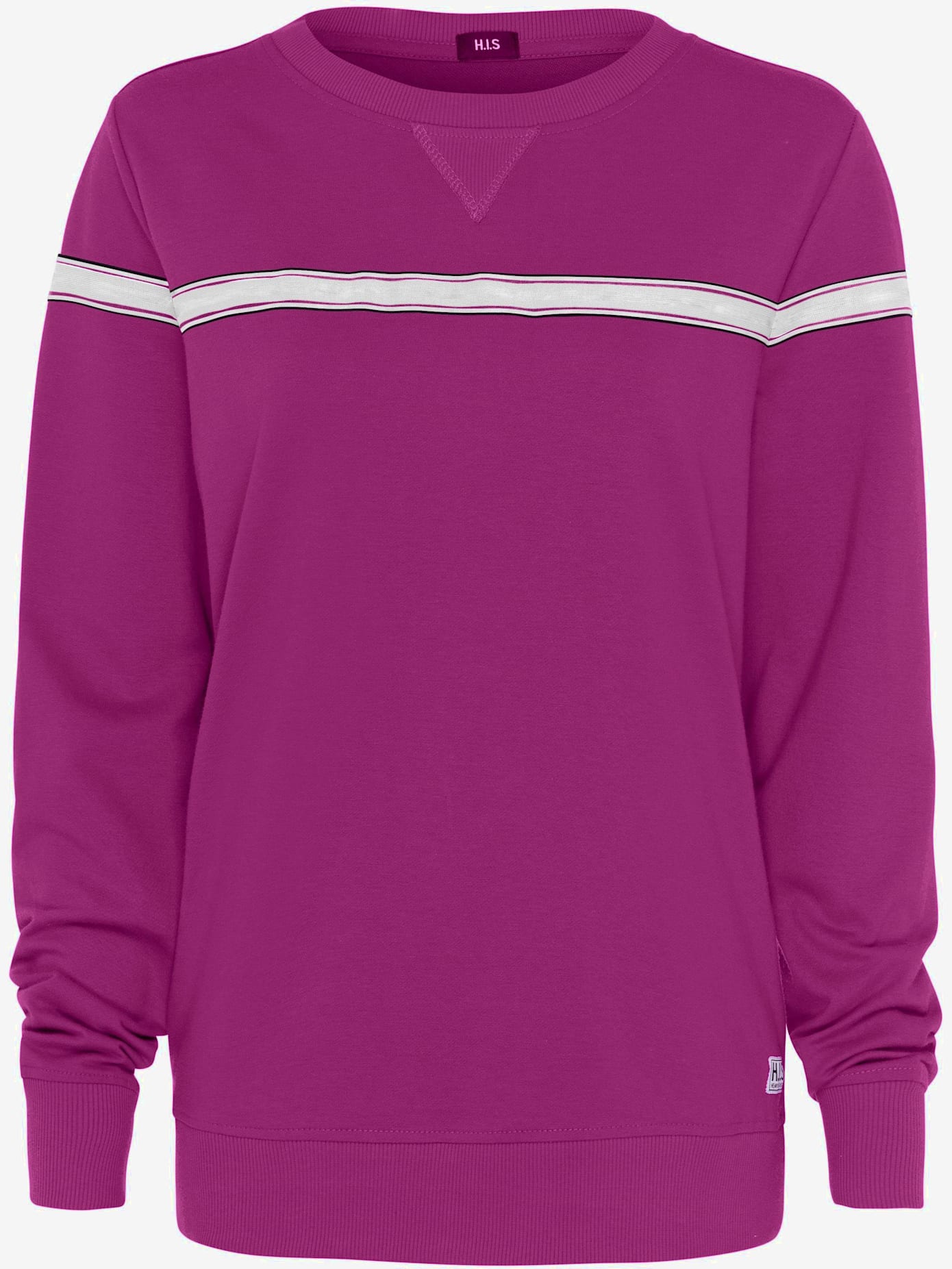 Sweater sweatshirt à rayures
