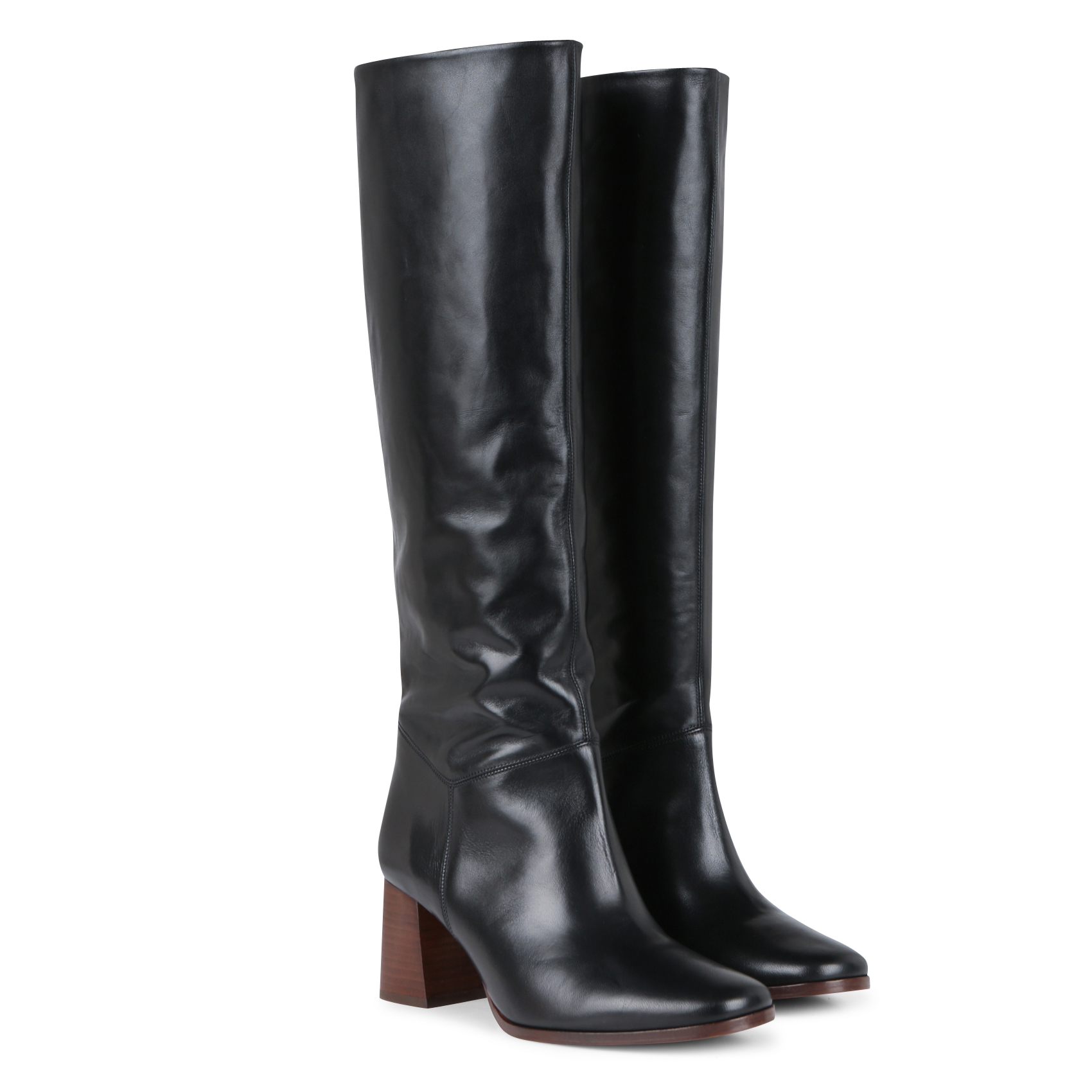 N°109 - Bottes en cuir | Noir