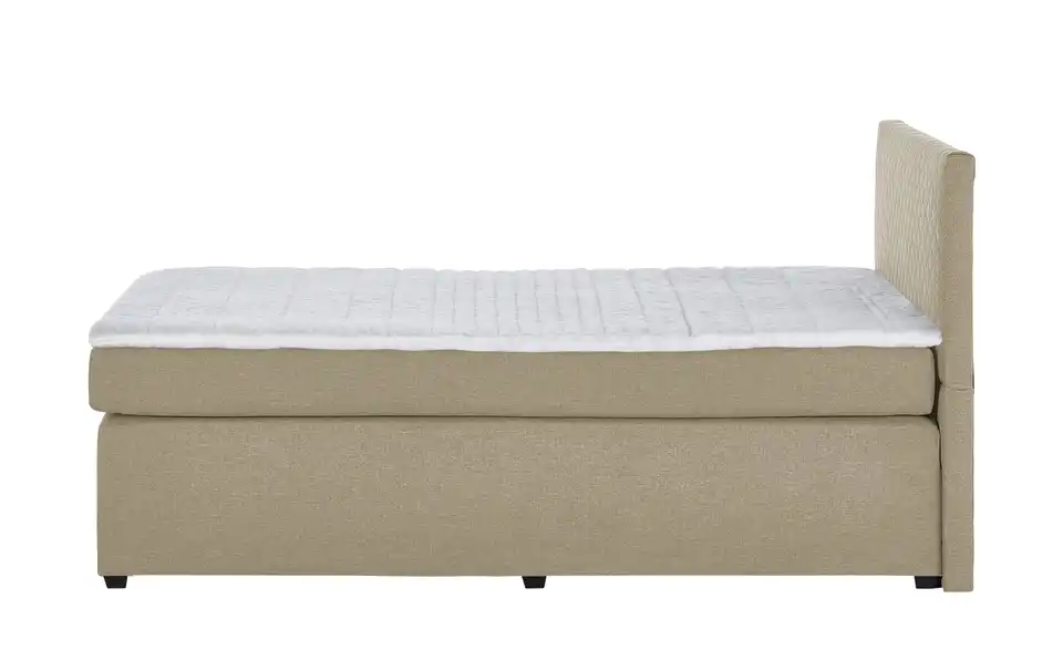 Boxspringbett Kety 140 cm Beige