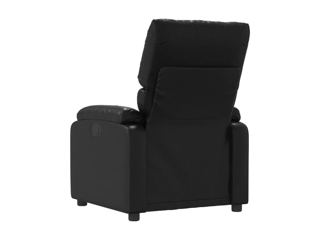 Fauteuil inclinable Noir Similicuir
