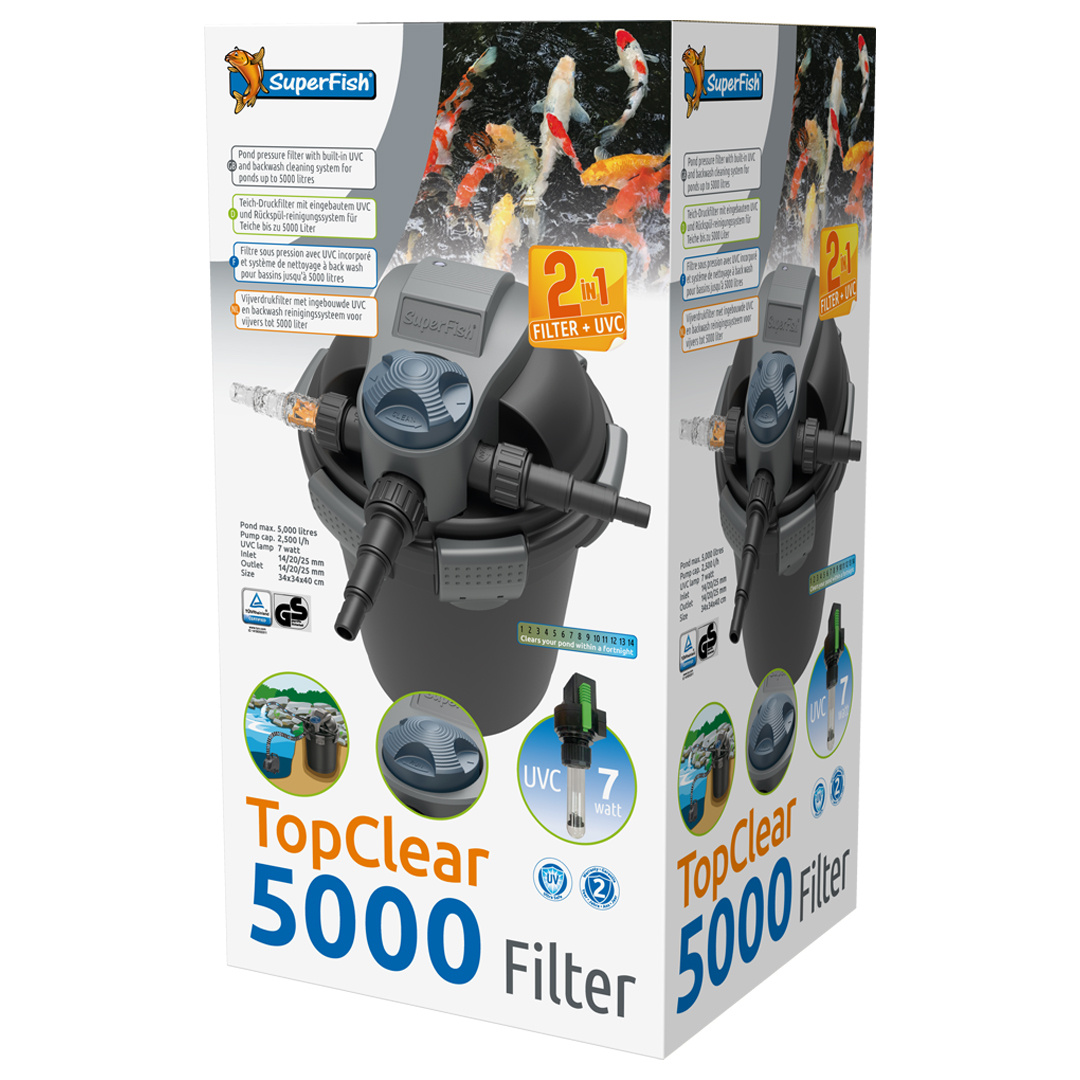 Superfish Topclear 5000 UVC-7W