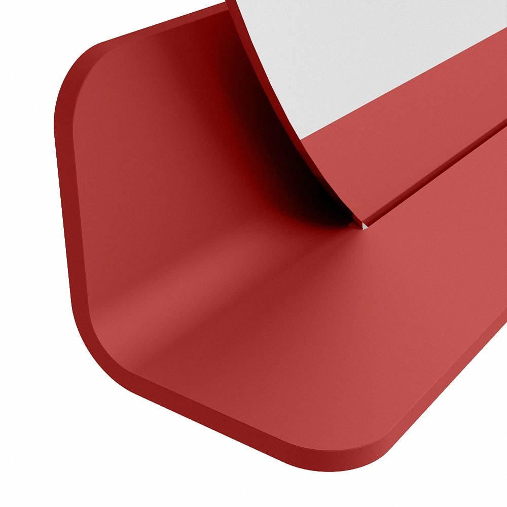 Mondiaz Spot spiegel rond Ø90cm met planchet fire