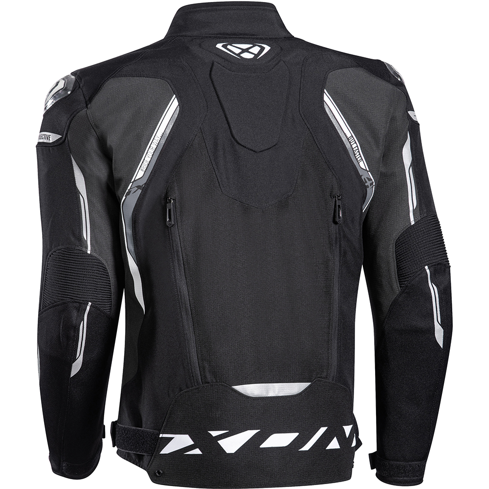Ixon - Blouson Blaster Noir / Blanc