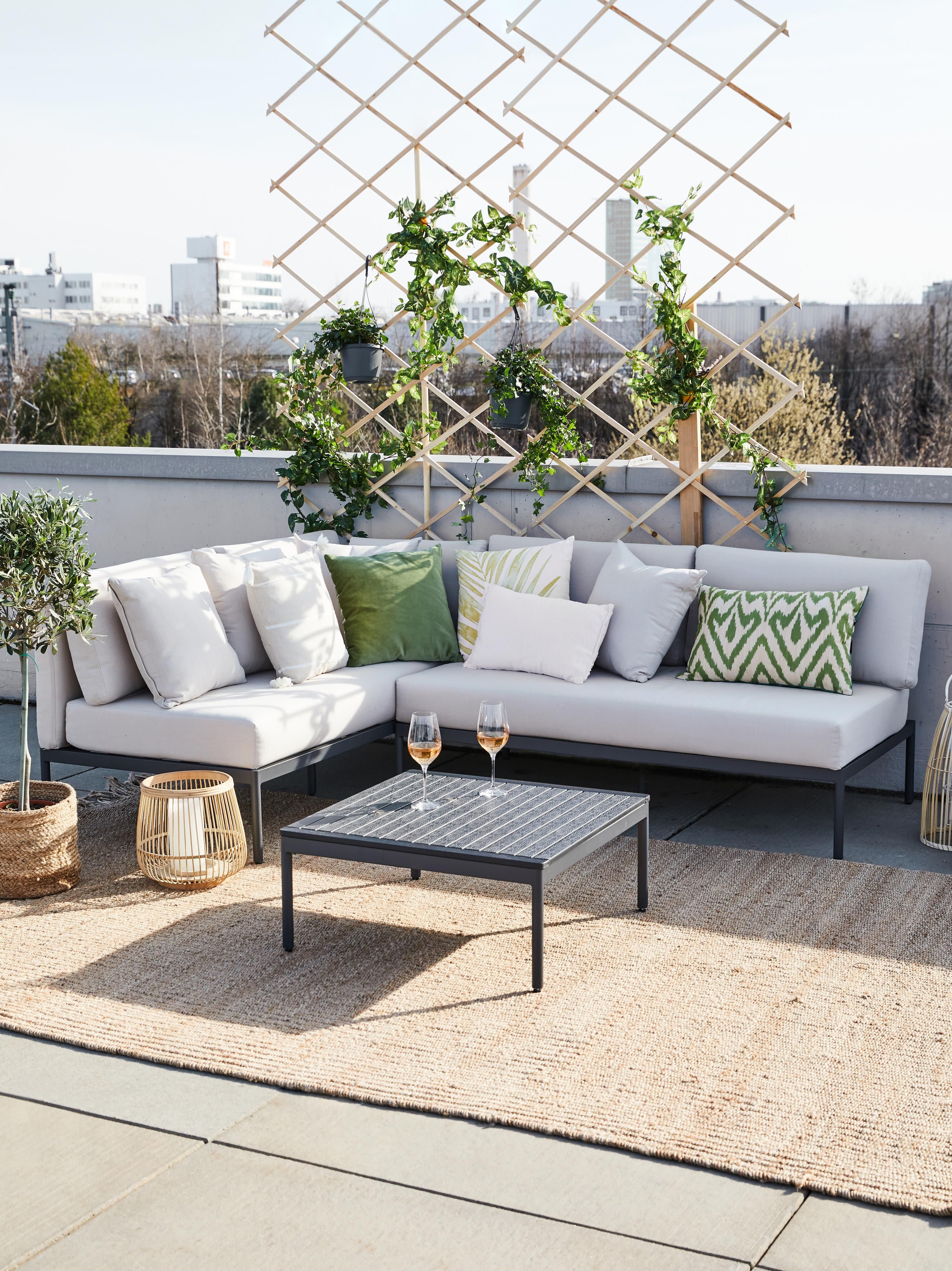 Tuin loungeset Linden, 2-delig