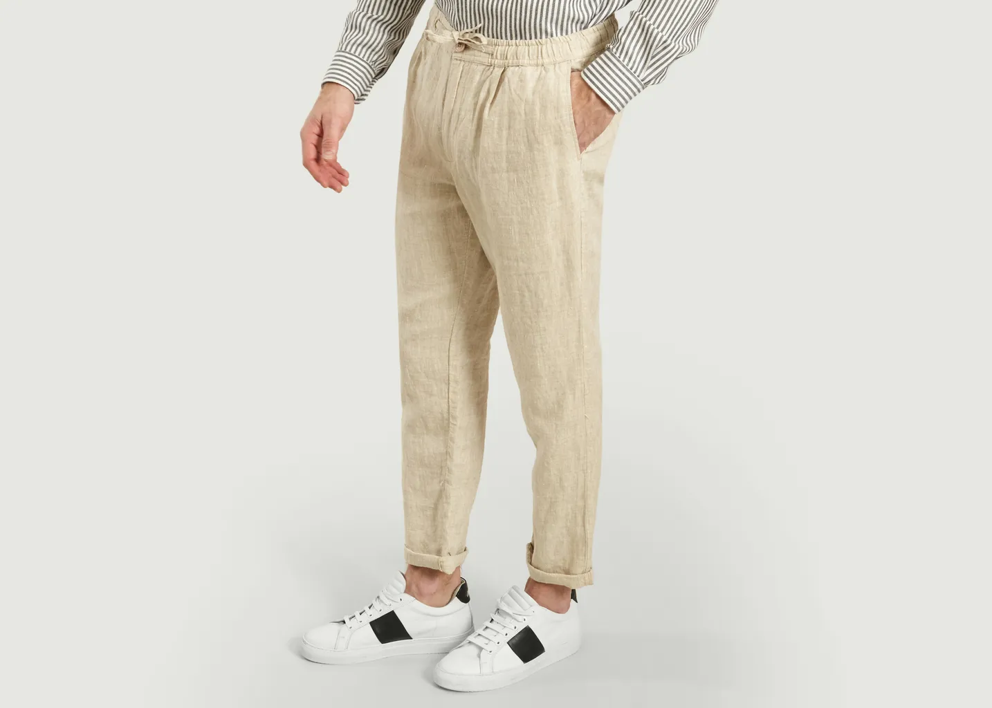 Pantalon Birch Lin Taille Élastiquée KCA
