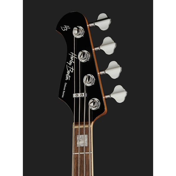 Harley Benton MV-4JB LH Black