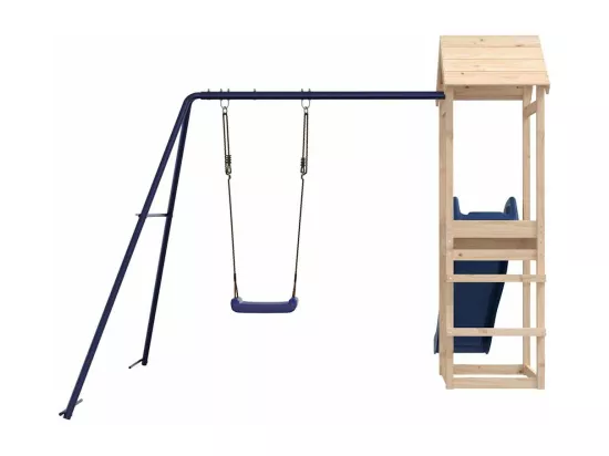 Aire de jeux d'extérieur bois de pin massif