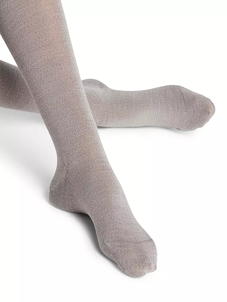 FALKE Strickstrumpfhose SOFTMERINO graumele grau