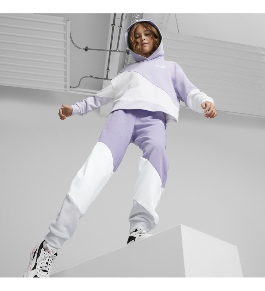 Calça Puma Power para jovens, lilás