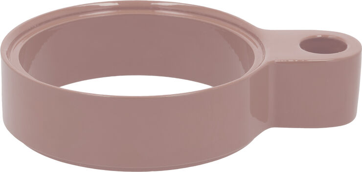 Villa Collection Lysestage Styles 16 x 3,6 cm Rosa Aluminium Rosa