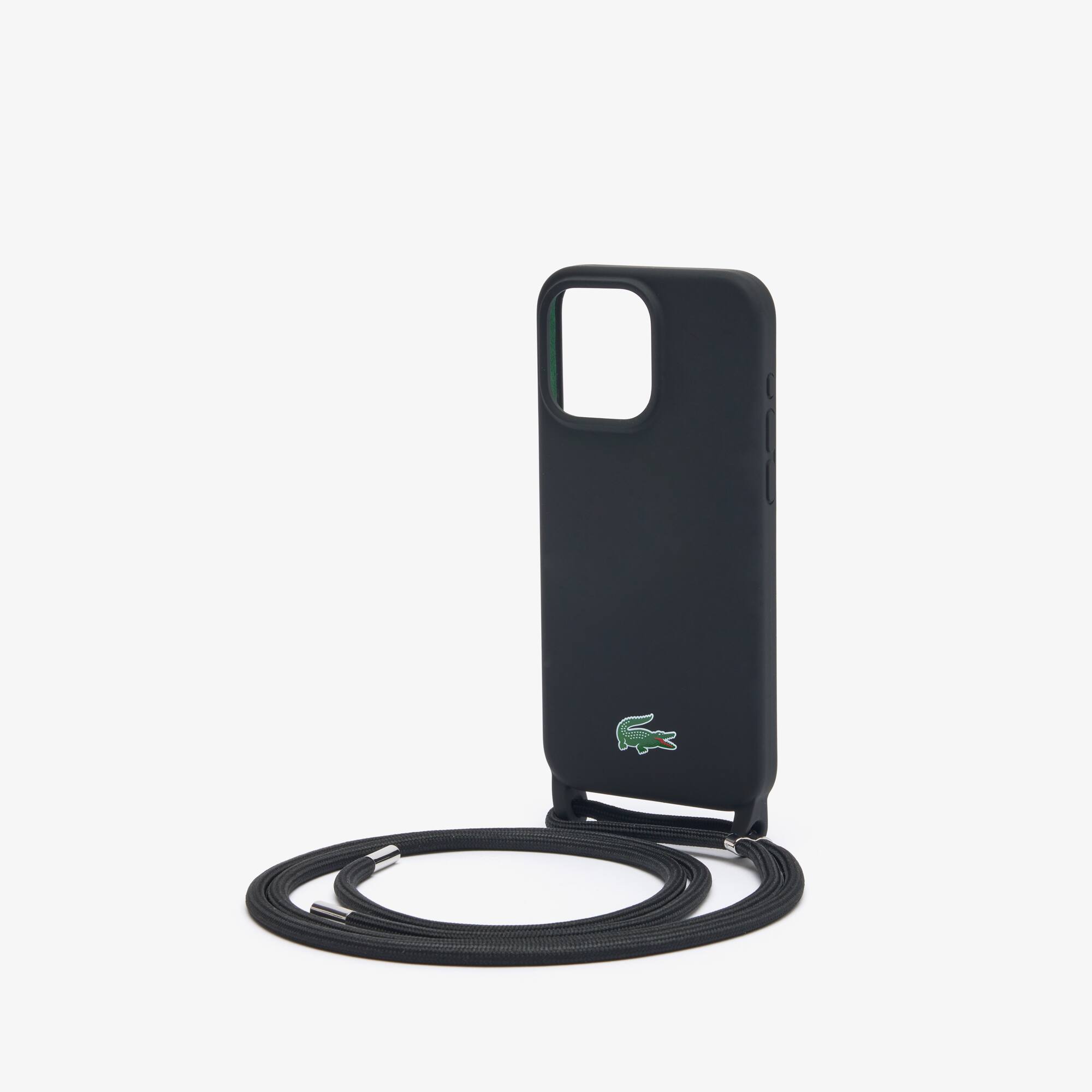 i Phone 15 Pro Max Hülle aus Silikon iPhone Cases - Schwarz - Lacoste - Unisex