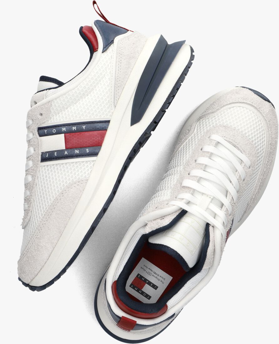 TOMMY JEANS witte tommy jeans lage sneakers tommy jeans m runner