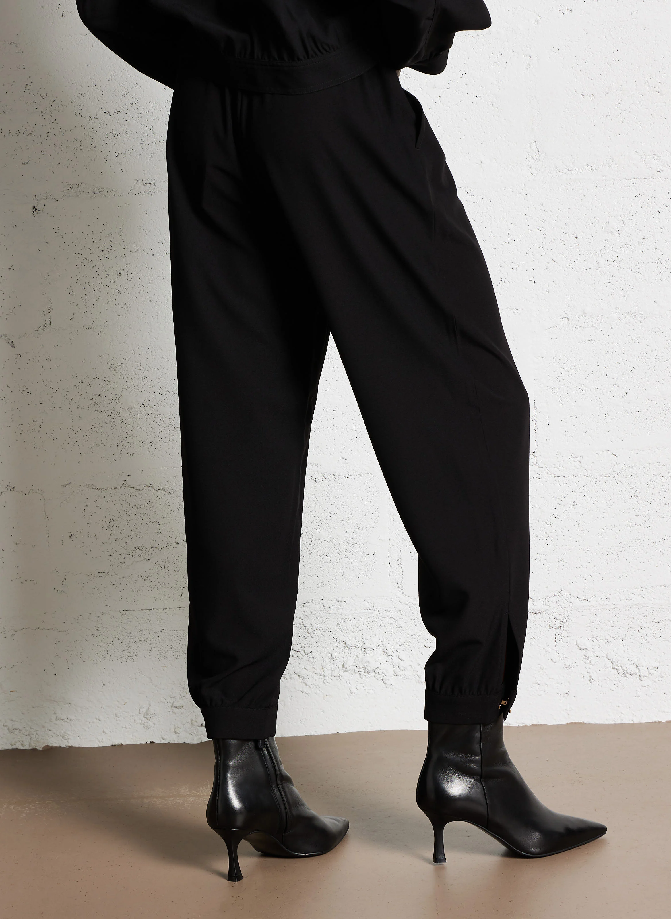 Pantalon de jogging droit | Noir