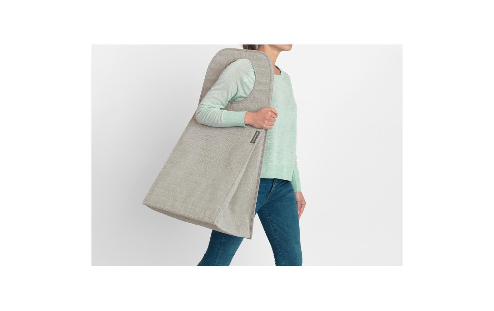 Wäschesammler faltbar, 55 Liter, GrauWäschesack