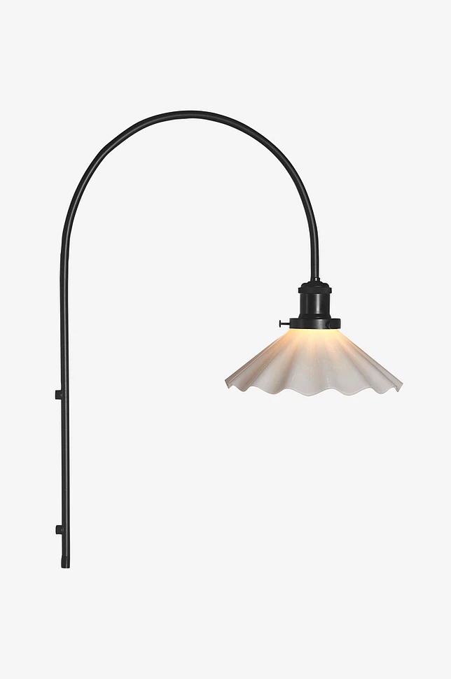 Vegglampe August foldet 25 cm
