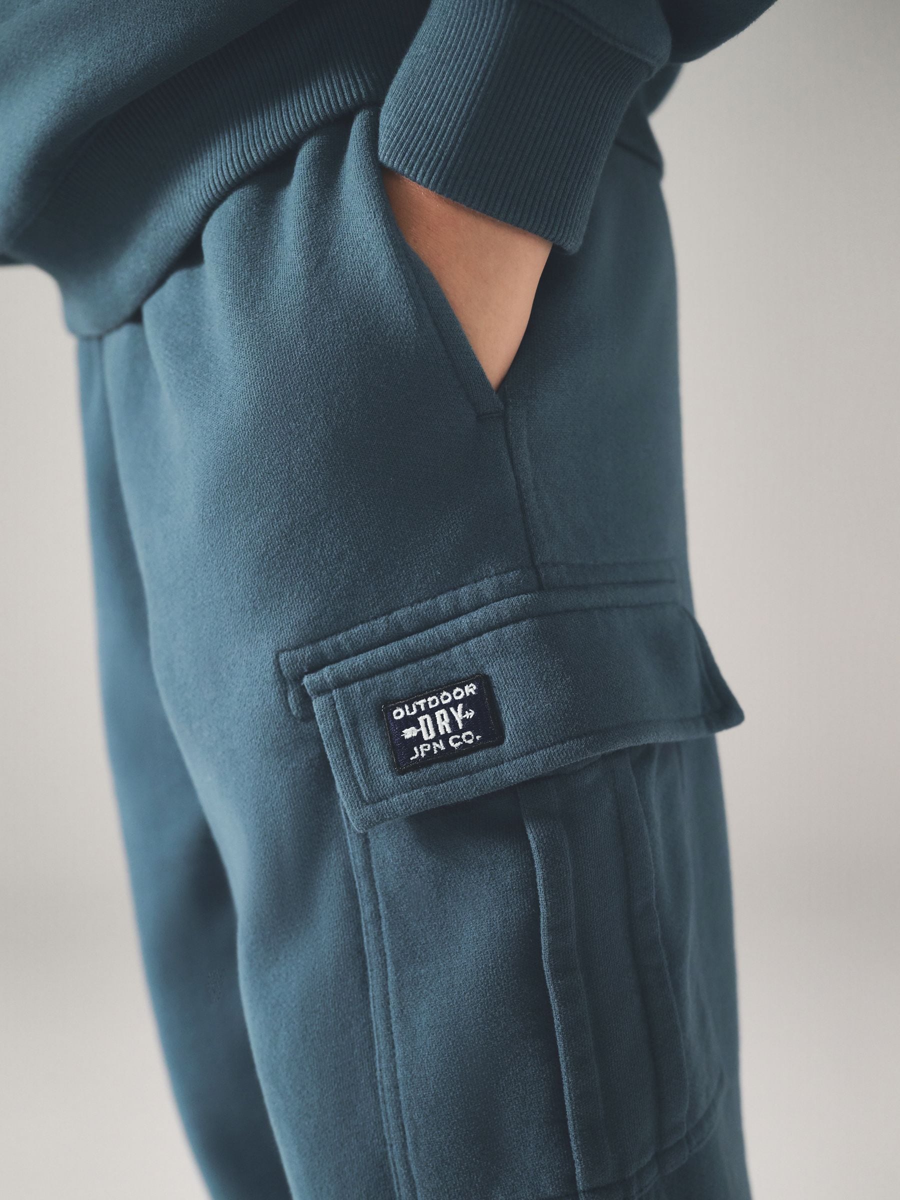 Blauw met rood - Superdry joggingpak