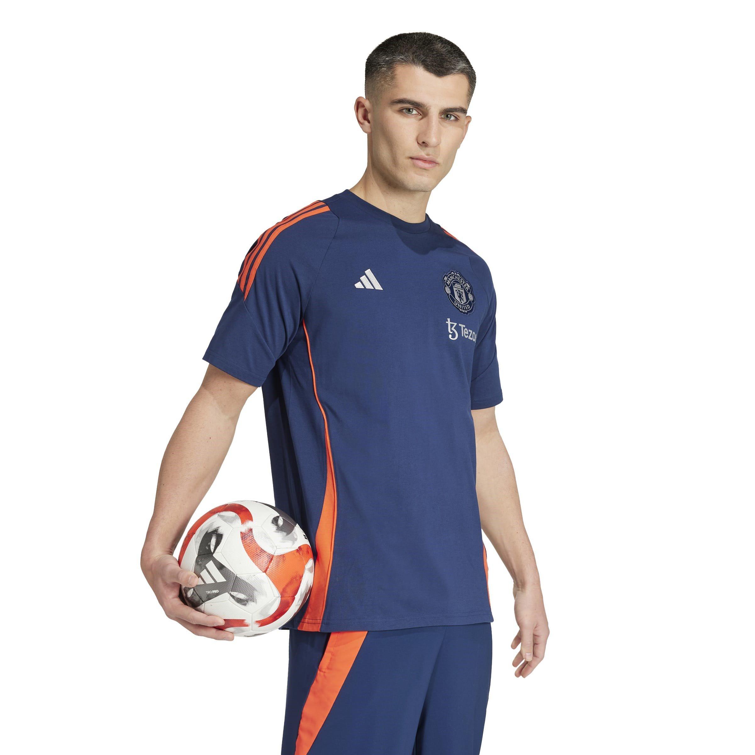 adidas Manchester United Tiro 24 T Shirt 2024 2025 Adults