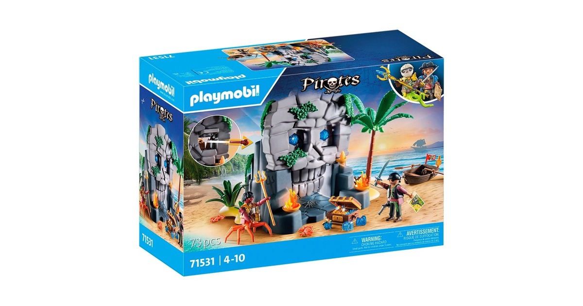 PLAYMOBILPirates - Doodshoofdeiland Constructiespeelgoed  (71531)
